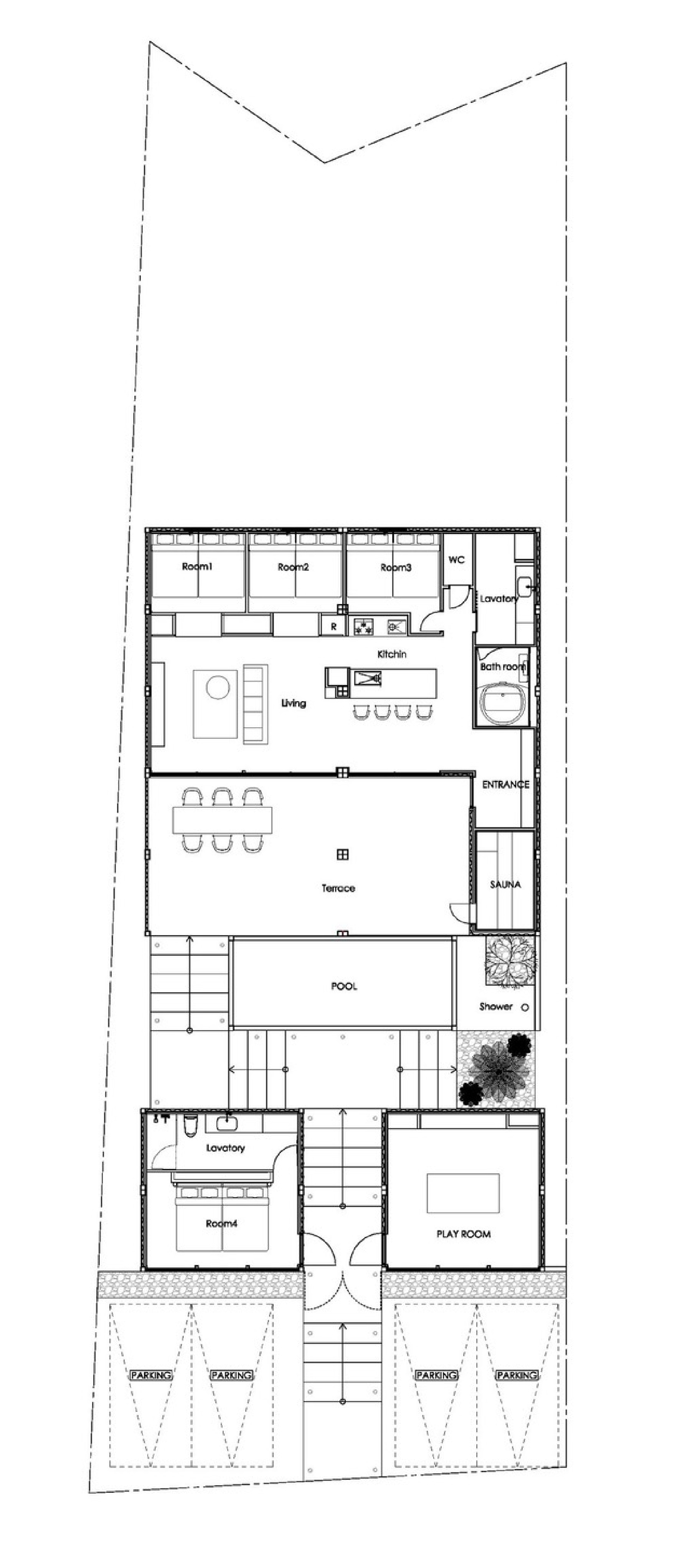 UMInoTERRACE Garden フロアマップ・間取り図